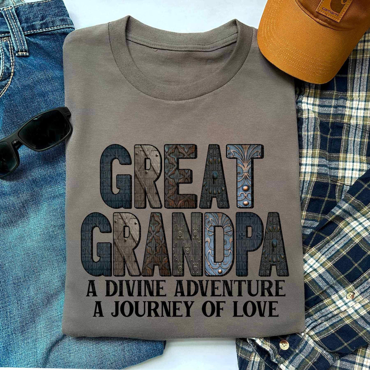 Great grandpa a divine adventure a journey of love 21731 DTF transfer