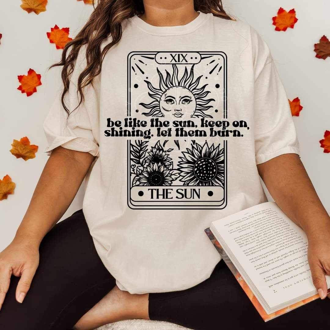 Be like the sun card (lyttle) 34453 DTF Transfer