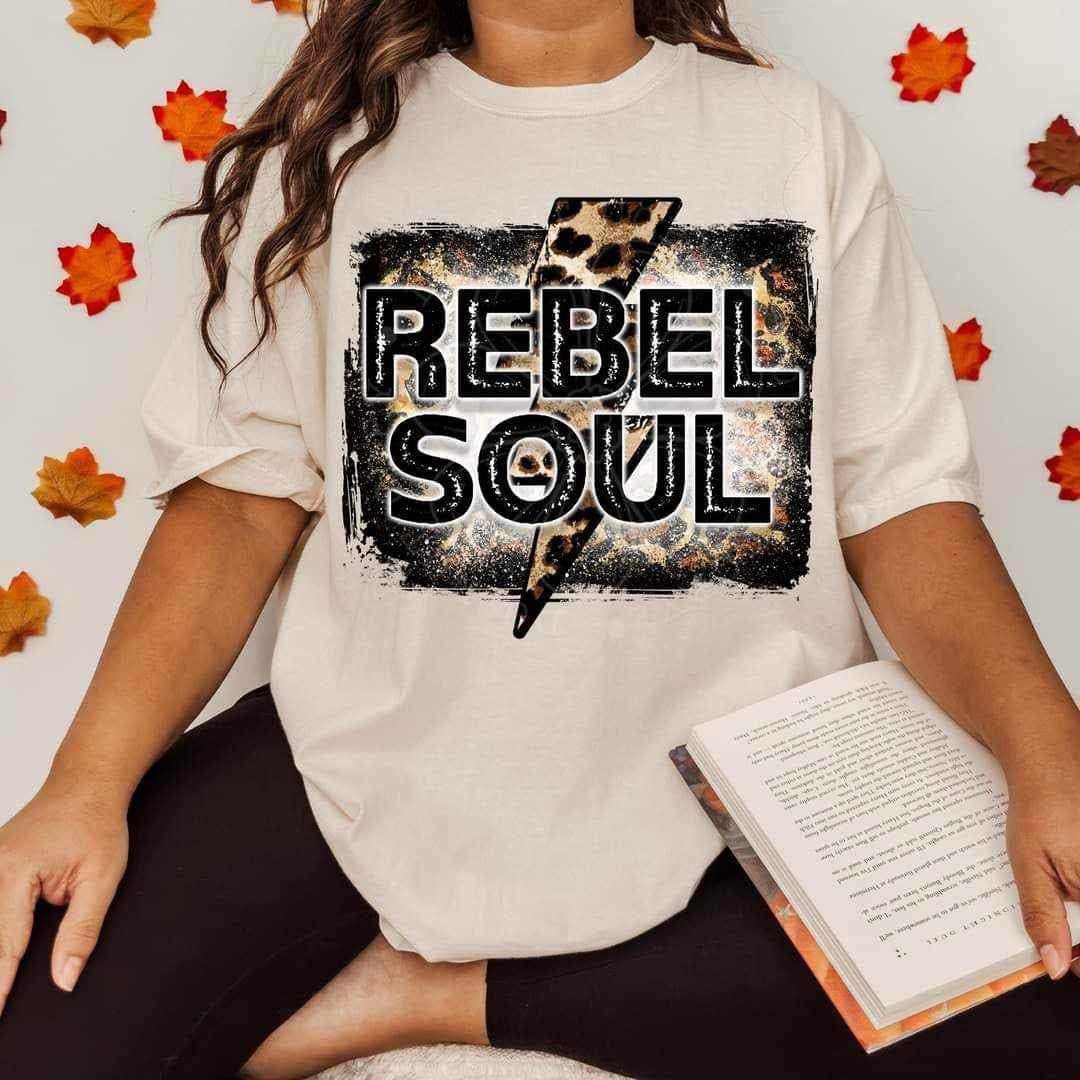 Rebel soul leopard (lyttle) 34452 DTF Transfer