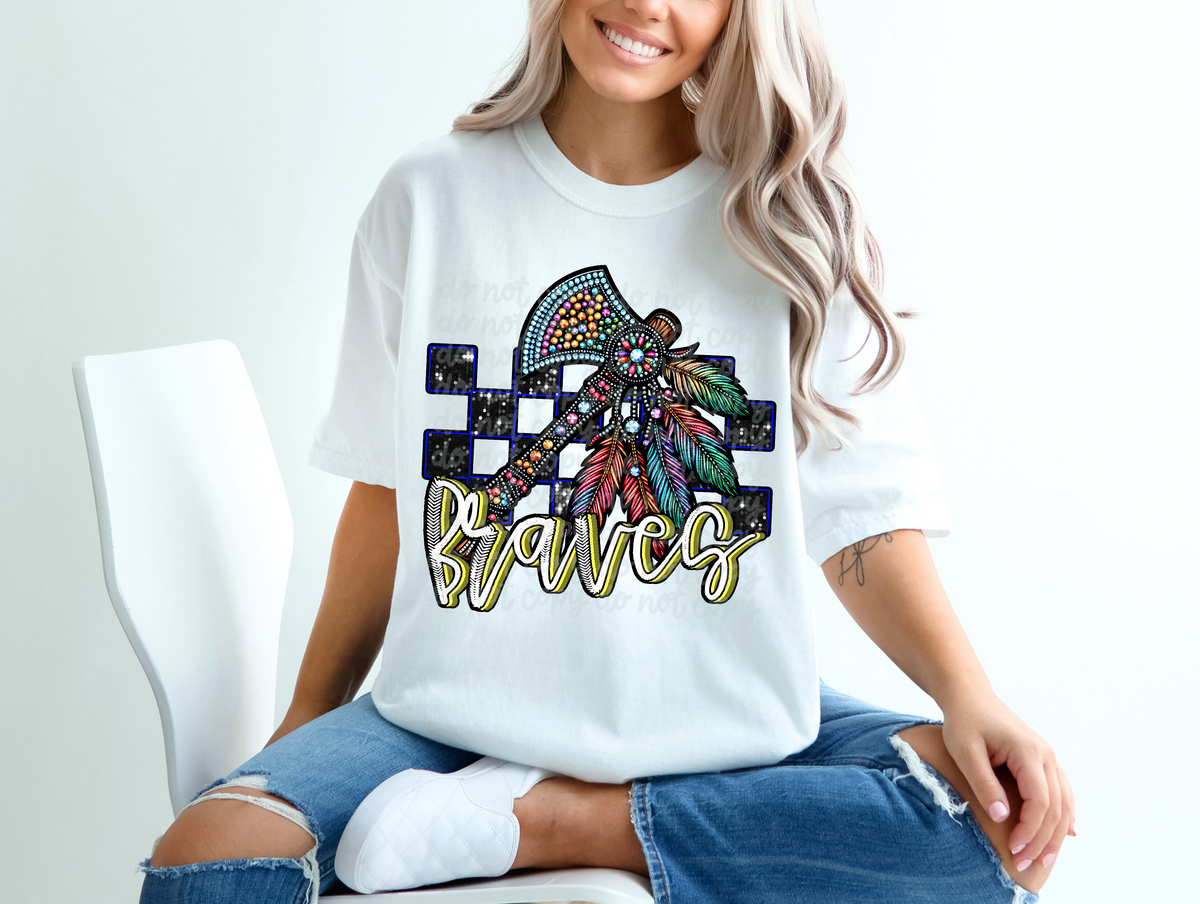 Braves (balls) (C's) DTF transfers