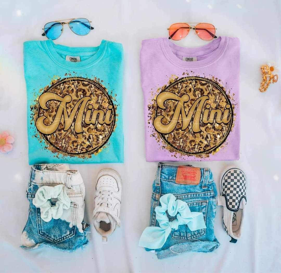 Mini gold circle (lyttle) 34427 DTF Transfer