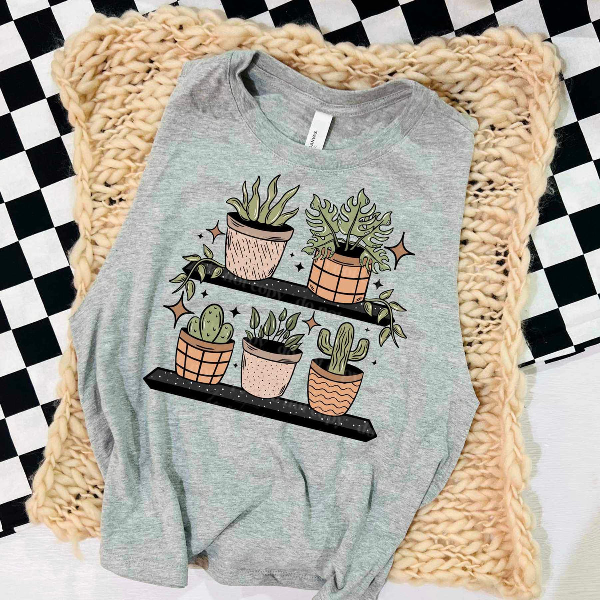 Plants on shelves (CSC) 34503 DTF Transfer