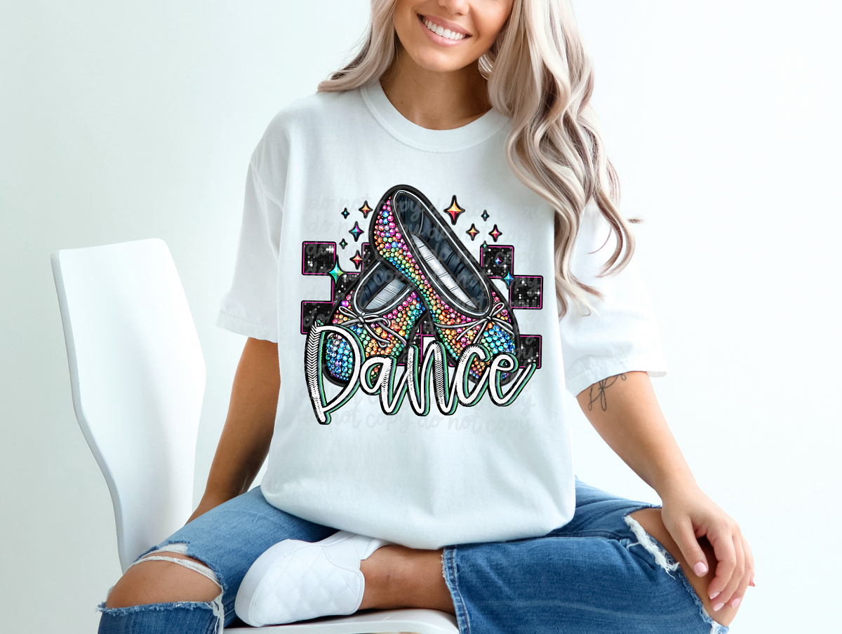 Dance with shoes (balls) (C's) DTF transfers