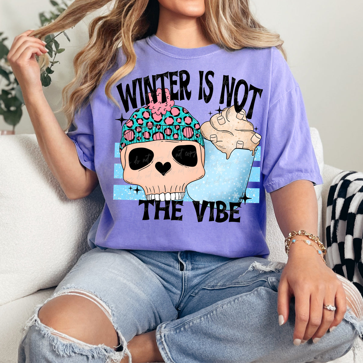 Winter is not the vibe 34510 DTF Transfer