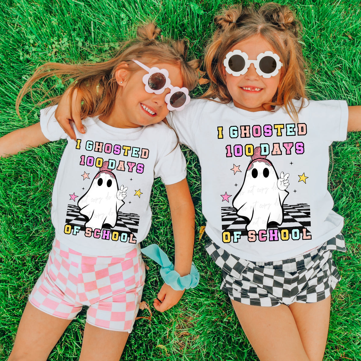 I ghosted 100 days of school 34509 DTF Transfer
