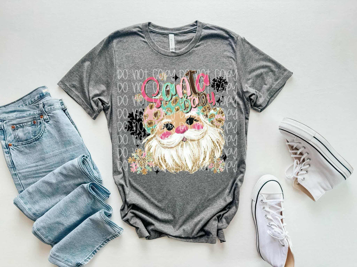 Santa Baby SSD DTF transfer