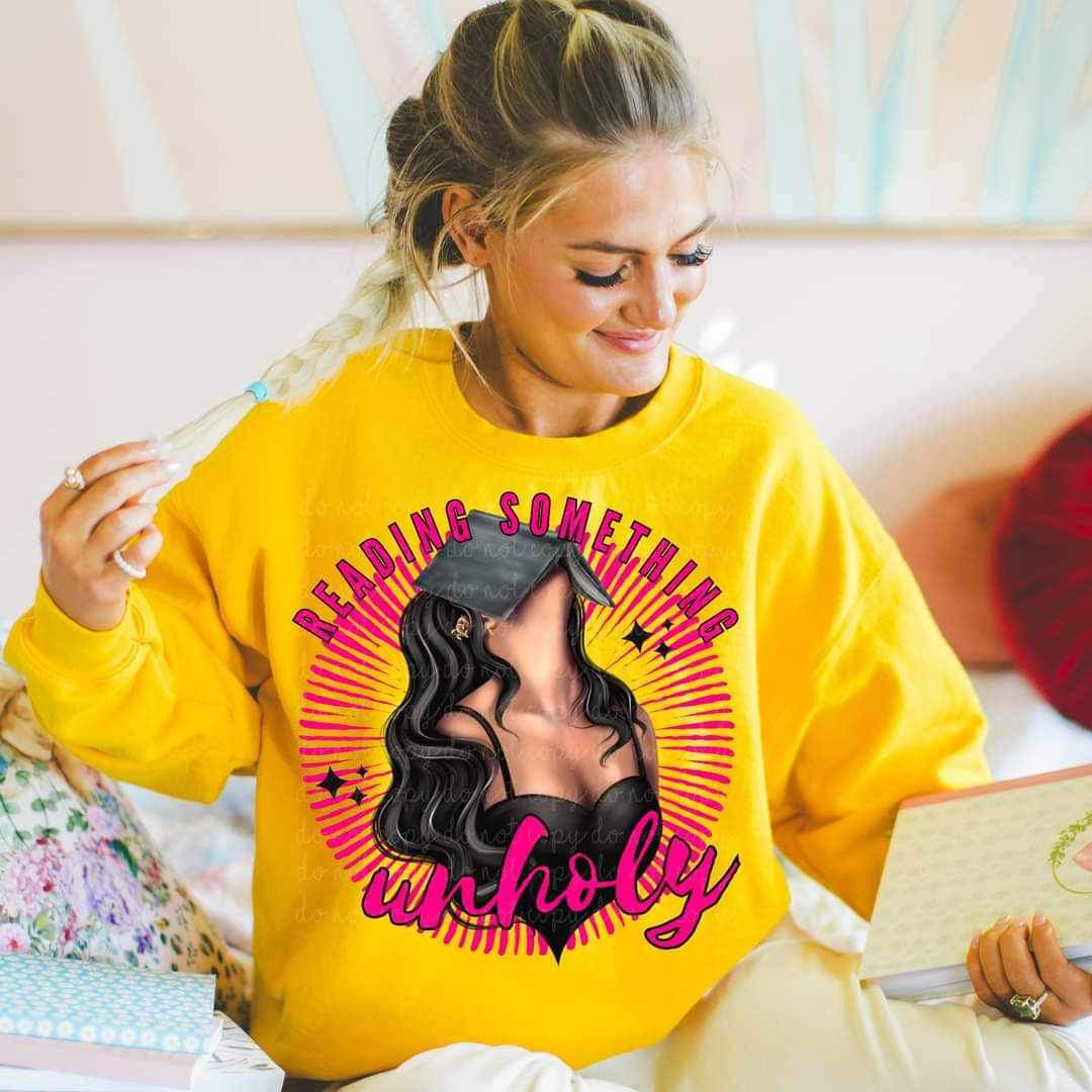 Reading something unholy (LYTTLE) 21862 DTF transfer