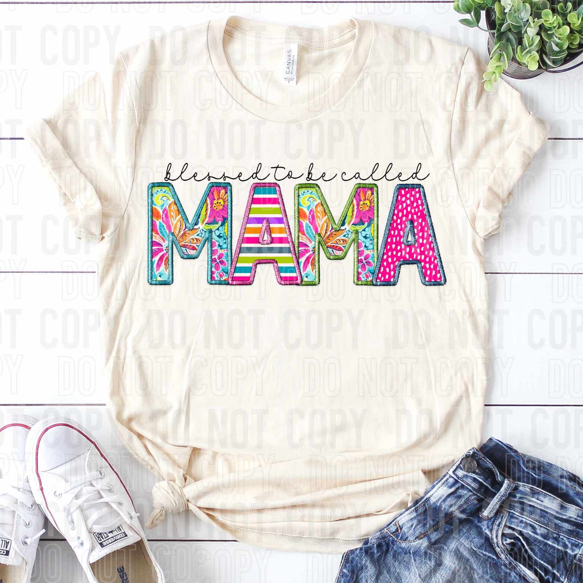 Blessed to be called a mama (SBB) 32083 DTF transfer