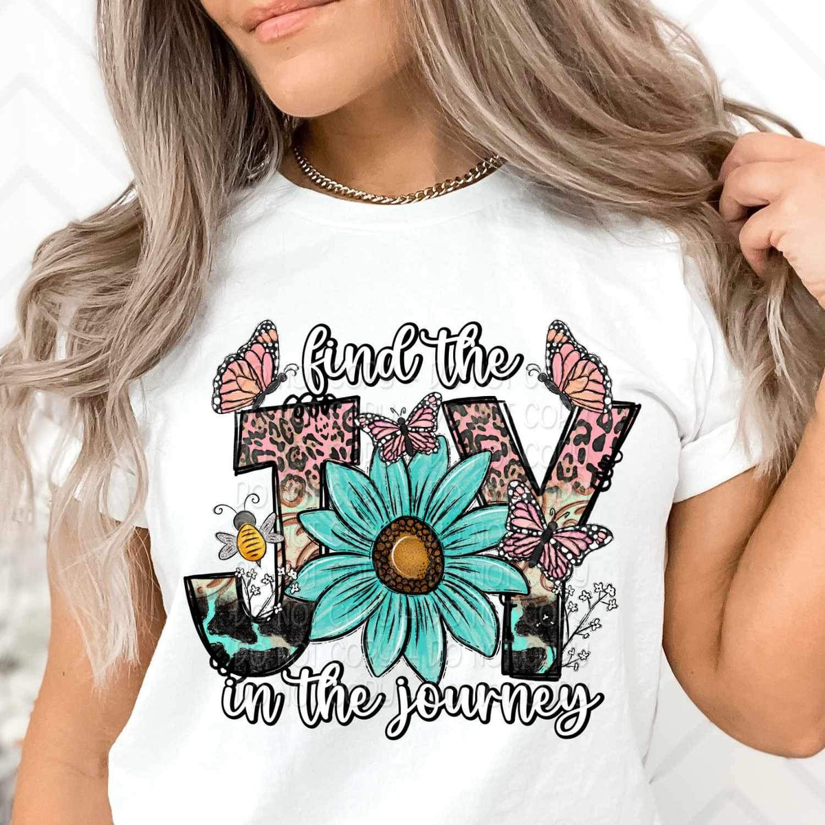 Find the joy in the journey 21977 DTF transfer