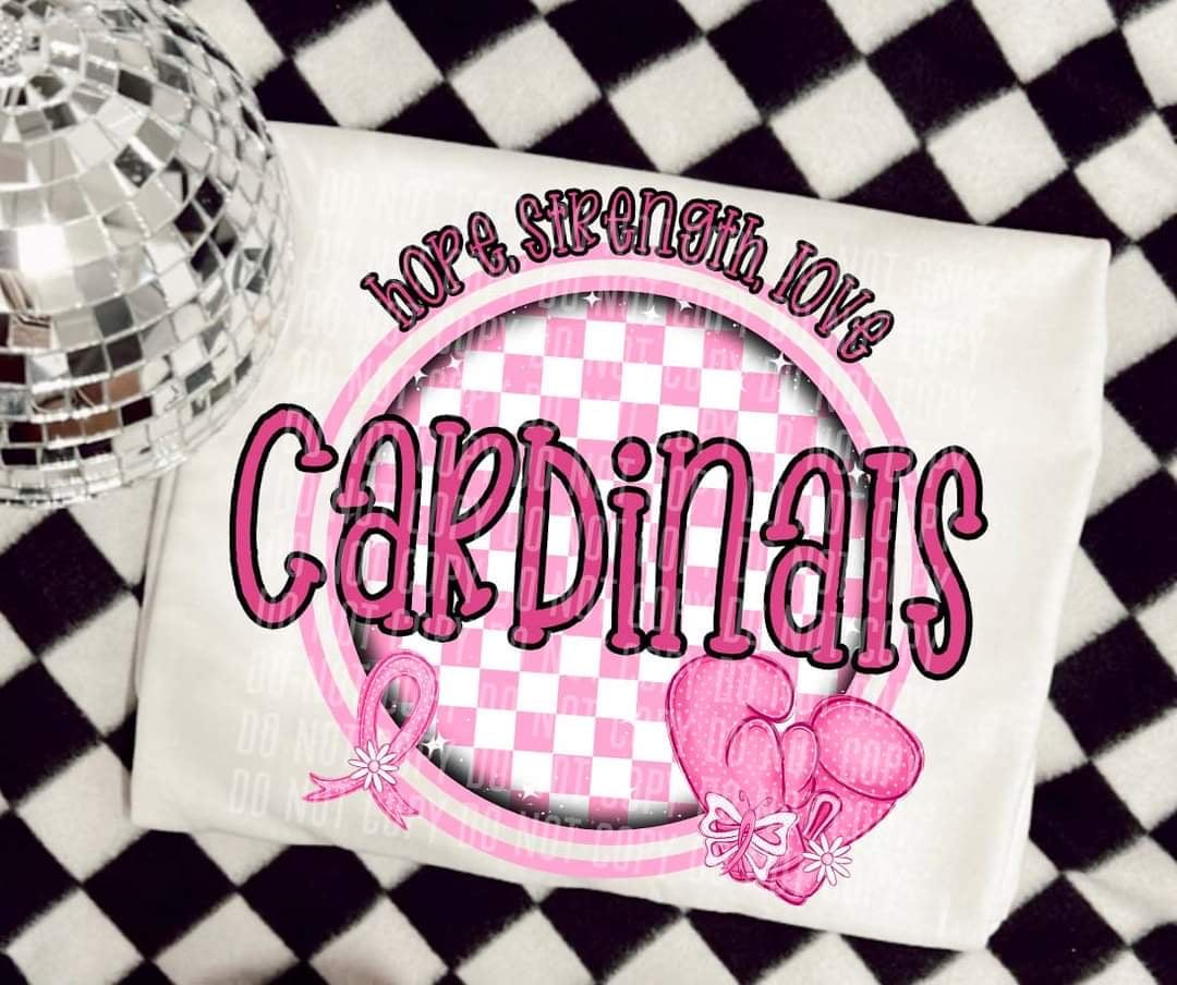 Hope, strength, love cardinals (CC) 44749 DTF transfer