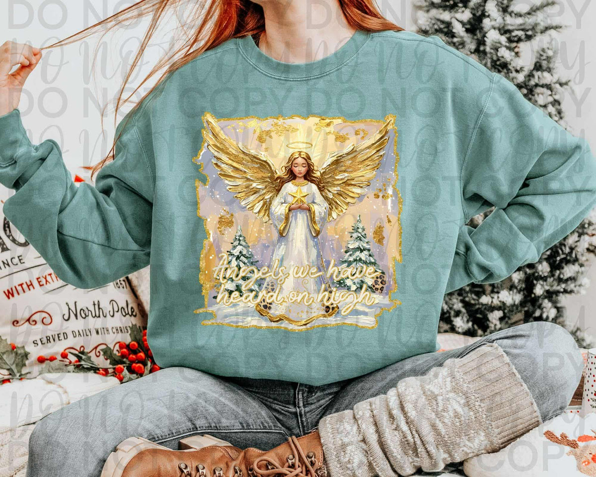 Angels we Have (sweet starlight) 114547 DTF transfer