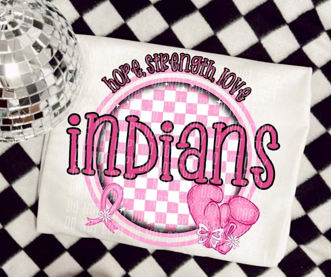 Hope, strength, love Indians (CC) 44719 DTF transfer