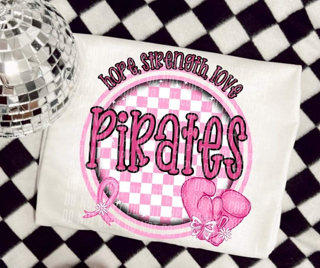 Hope, strength, love pirates (CC) 44700 DTF transfer