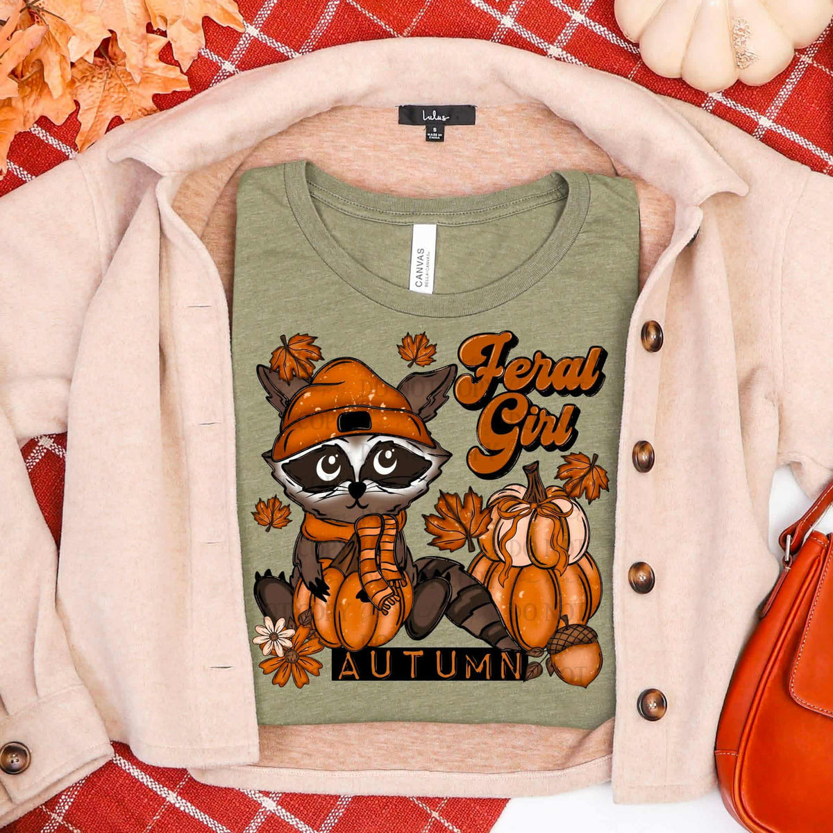 Feral Girl Autumn (ABD) DTF transfer