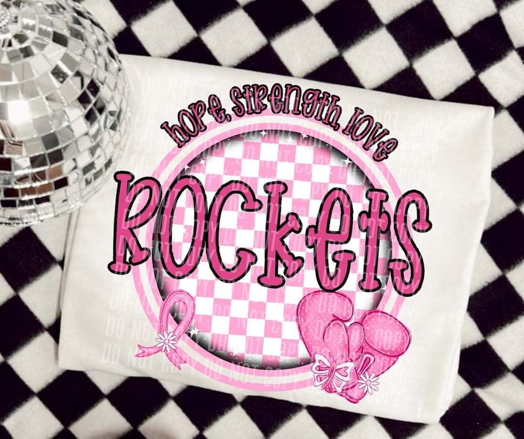 Hope, strength, love rockets (CC) 44691 DTF transfer