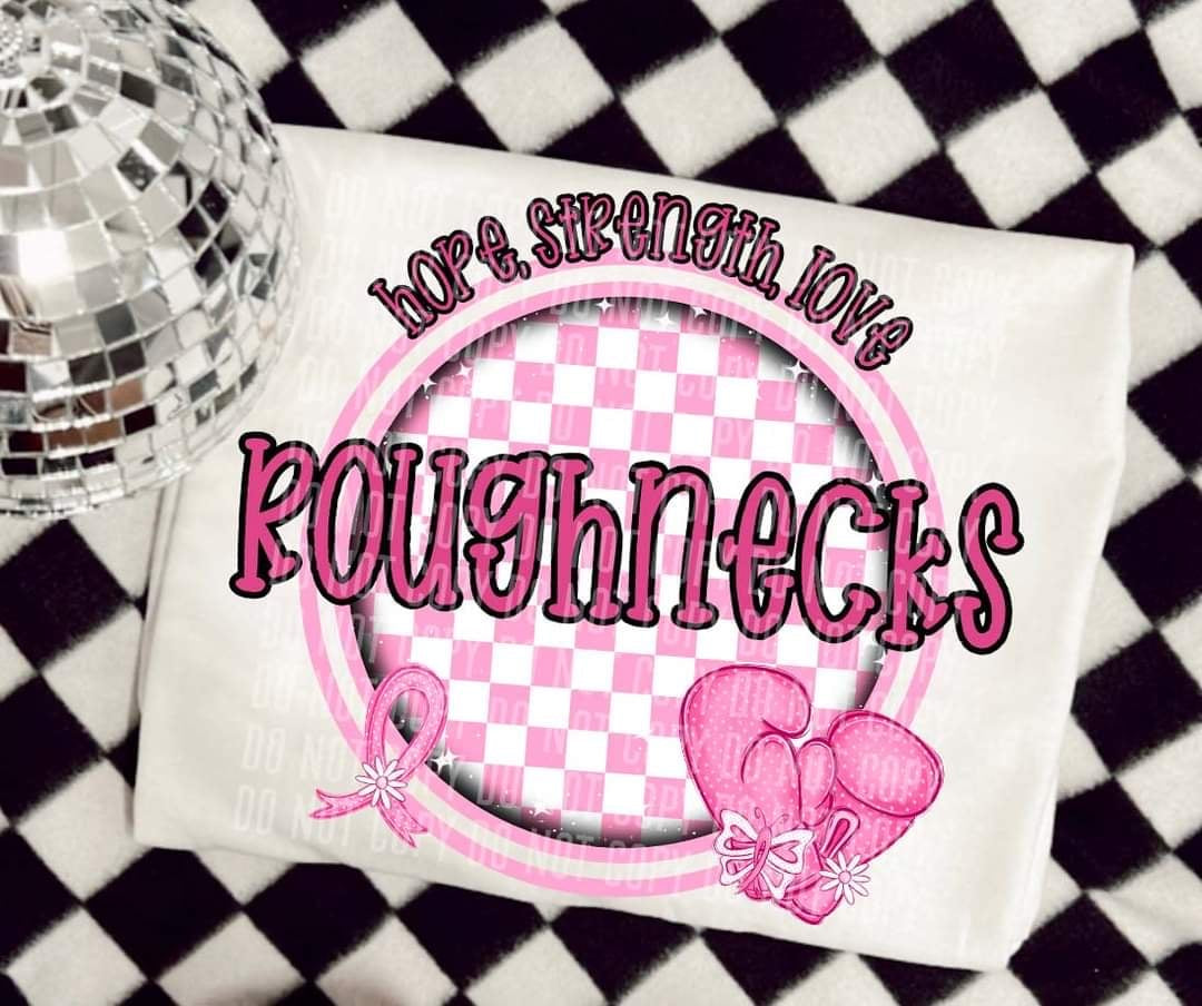 Hope, strength, love roughnecks (CC) 44689 DTF transfer