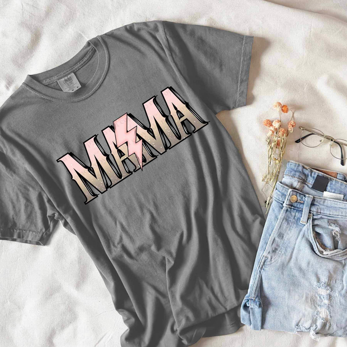 Mama pink ombre (CSC) 23054 DTF transfer