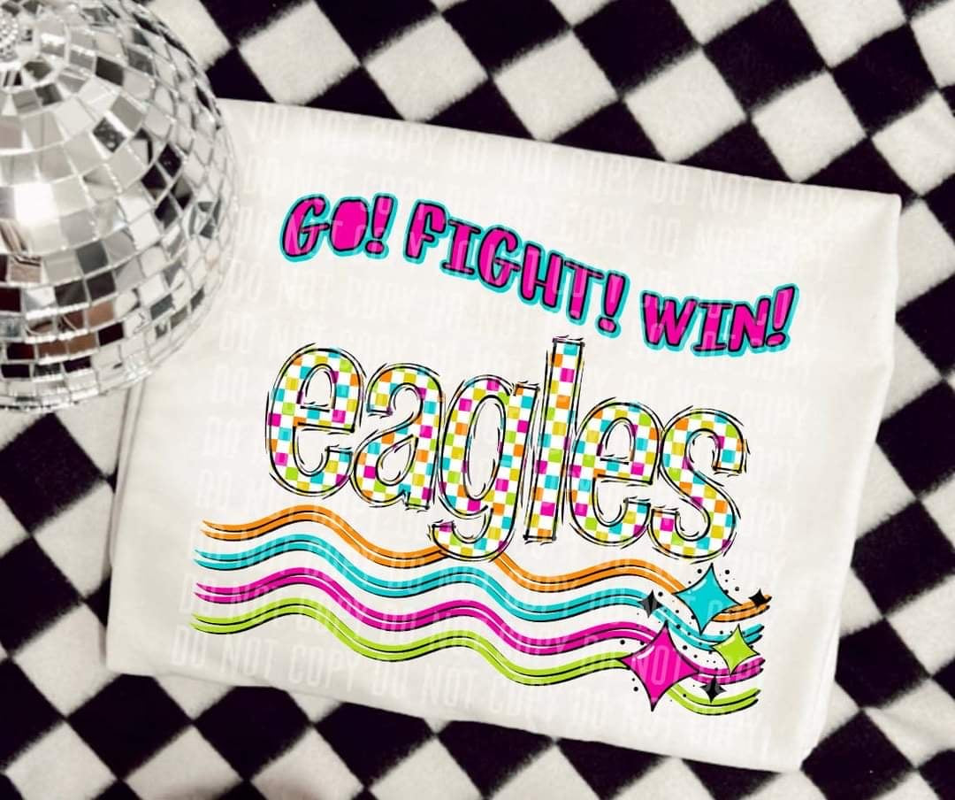 Go Fight Win eagles (CC) 44660 DTF TRANSFER