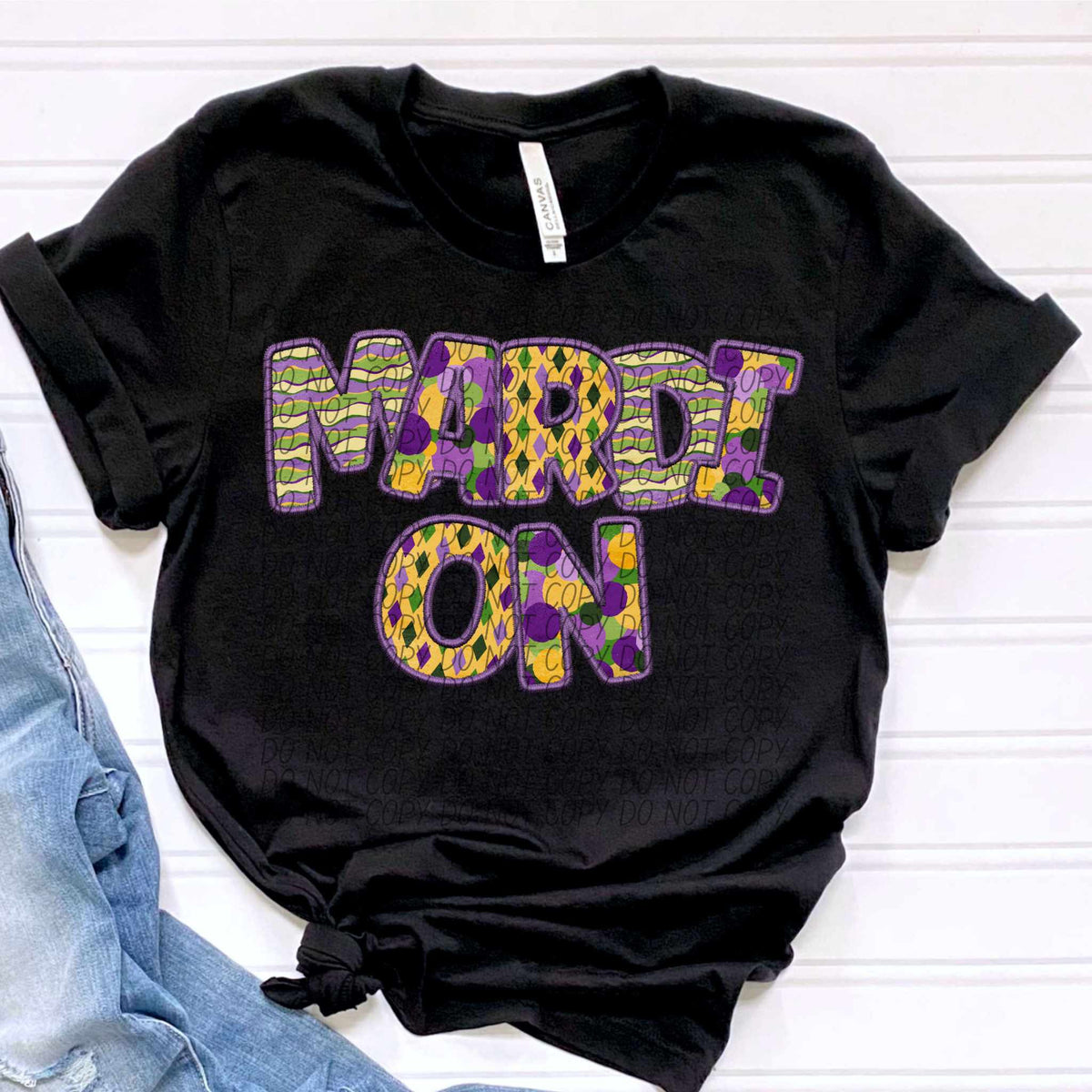 Mardi on (CITY) 80768 DTF transfer