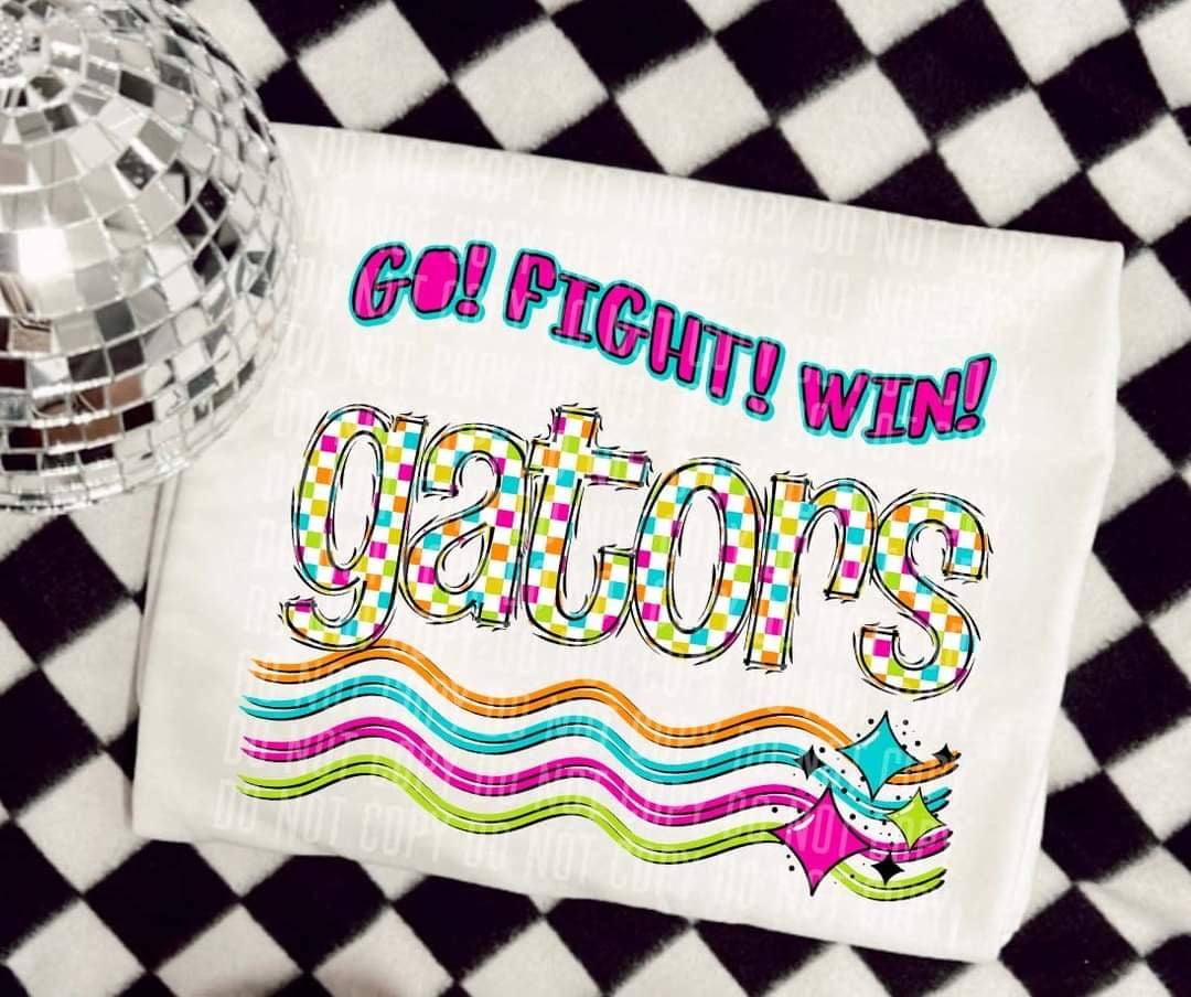 Go Fight Win gators (CC) 44656 DTF TRANSFER