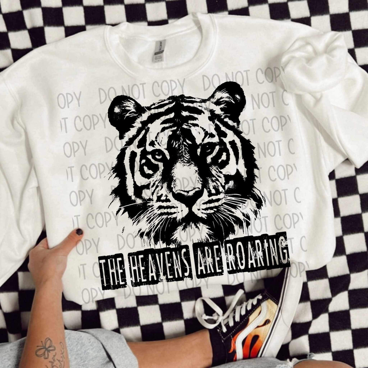 The heavens are roaring (SWB) 23070 DTF transfer