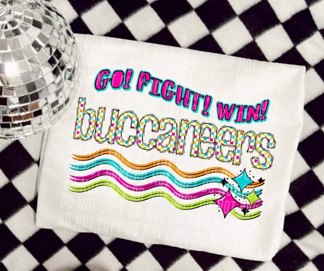 Go Fight Win buccaneers (CC) 44626 DTF TRANSFER