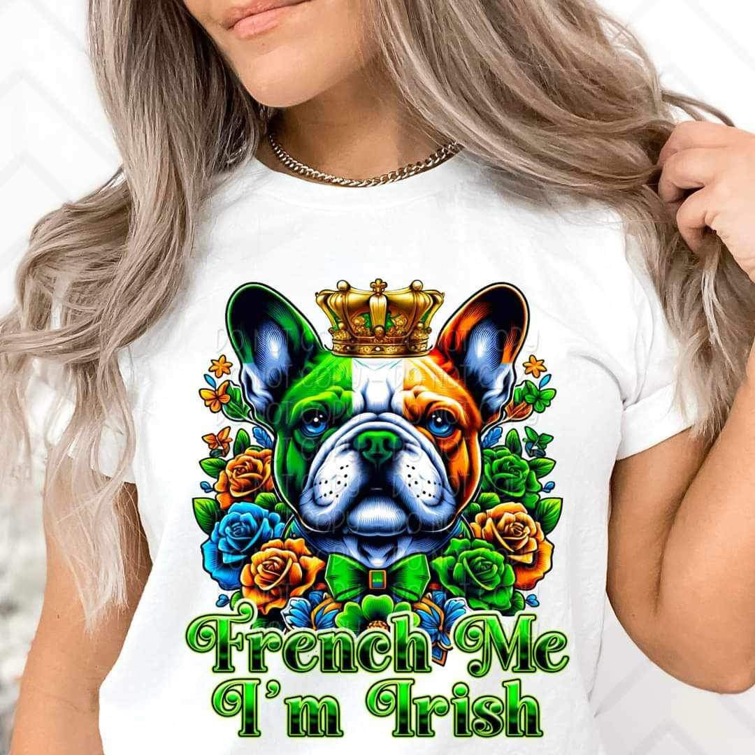 French me im irish bulldog 23102 DTF transfer