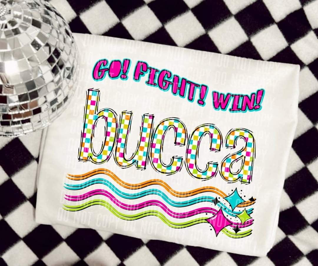 Go Fight Win bucca (CC) 44620 DTF TRANSFER