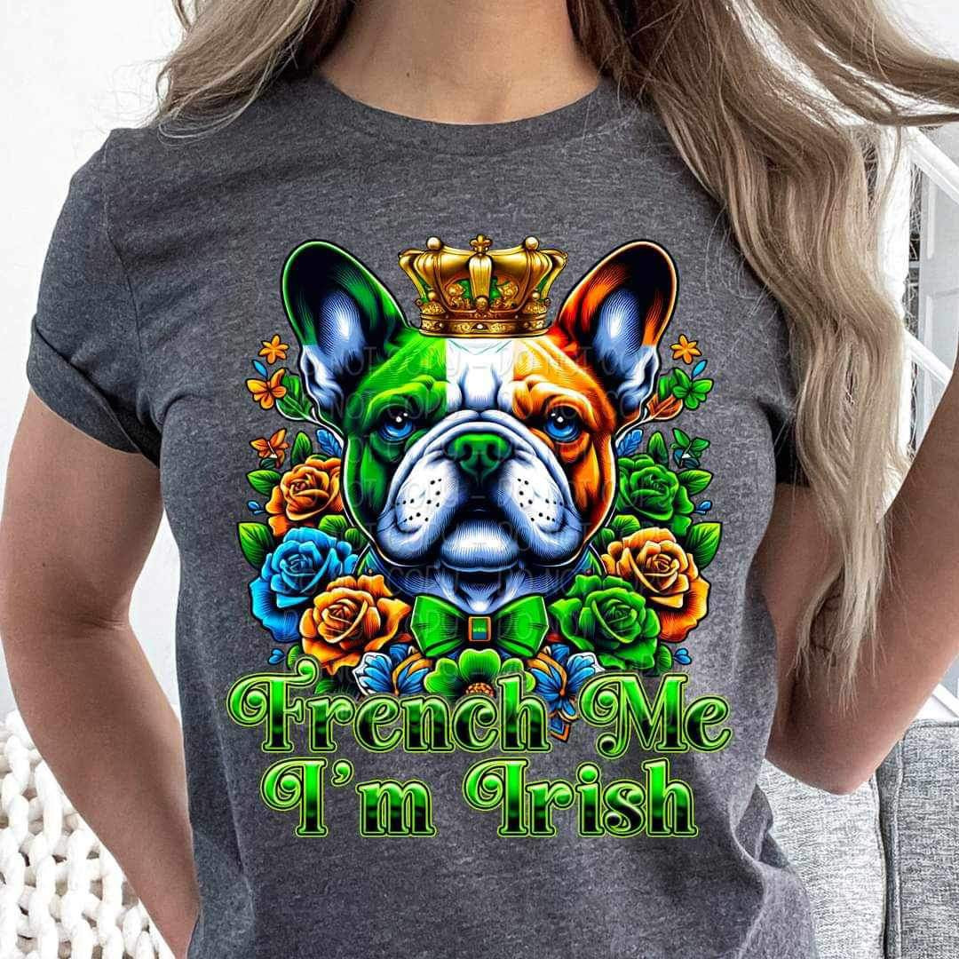 French me im irish bulldog 23102 DTF transfer