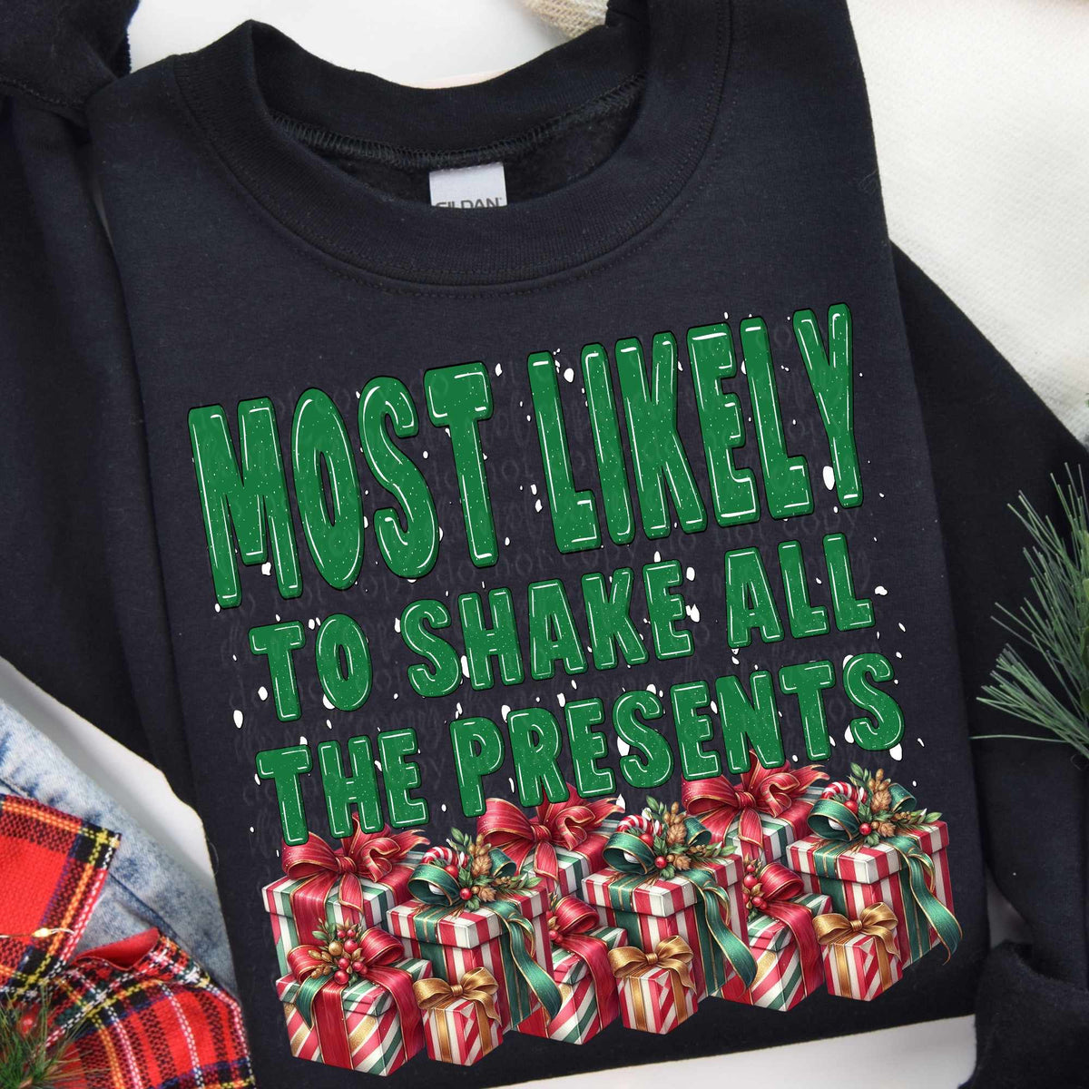 Most likely to shake all presents 64709 DTF transfer