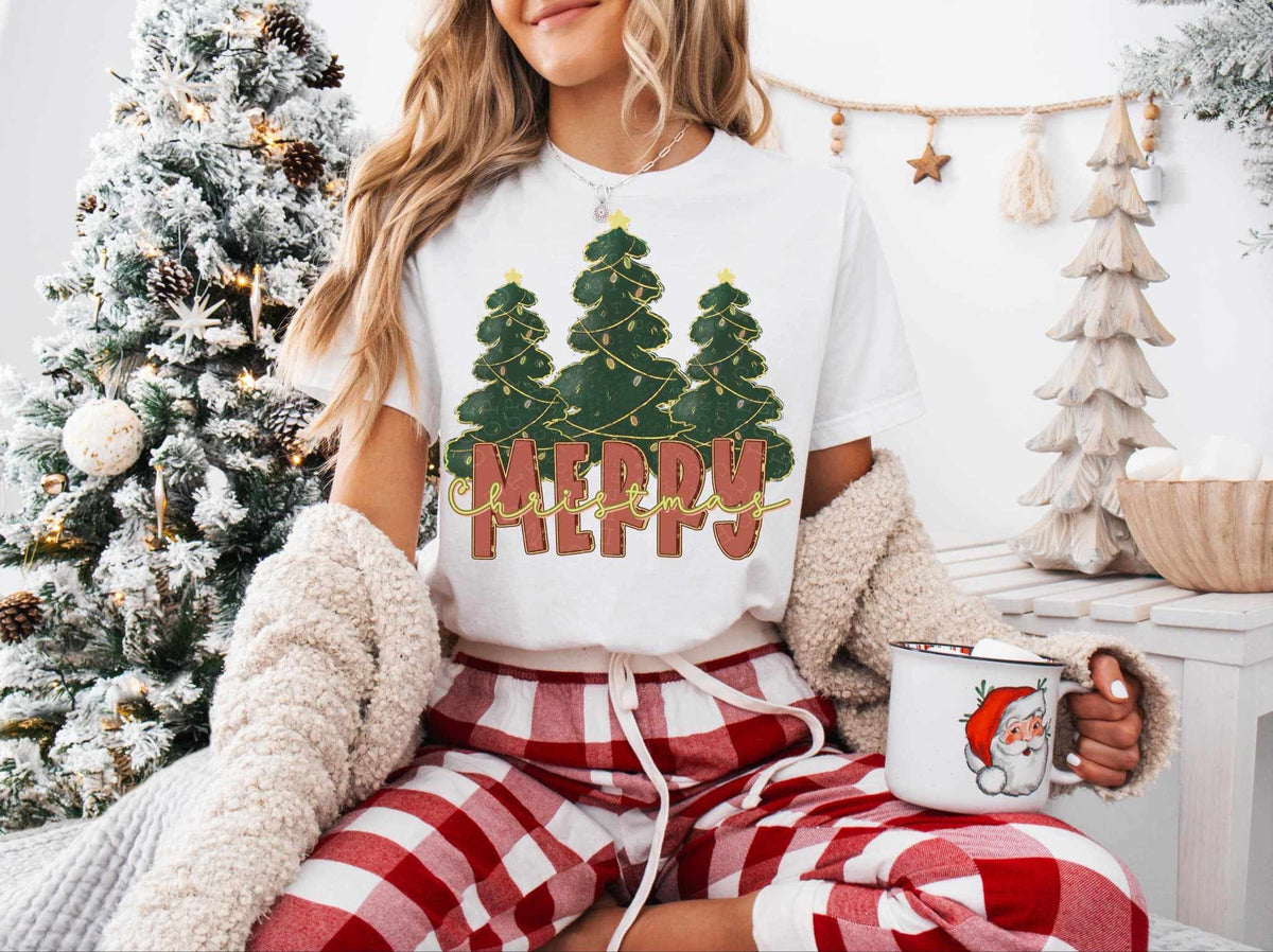 Merry Christmas exclusive 64742 DTF transfer