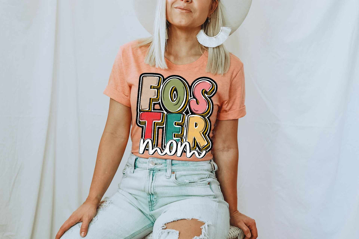 Foster mom 32322 DTF transfer