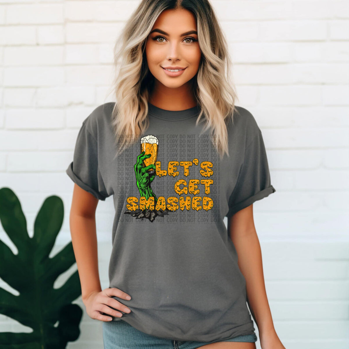 Let’s get smashed 93437 DTF transfer