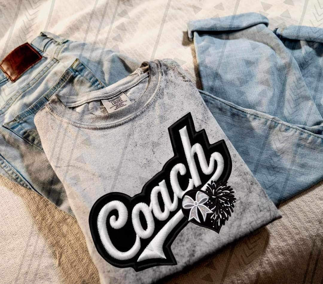 Coach cheer heart 23156 DTF transfer