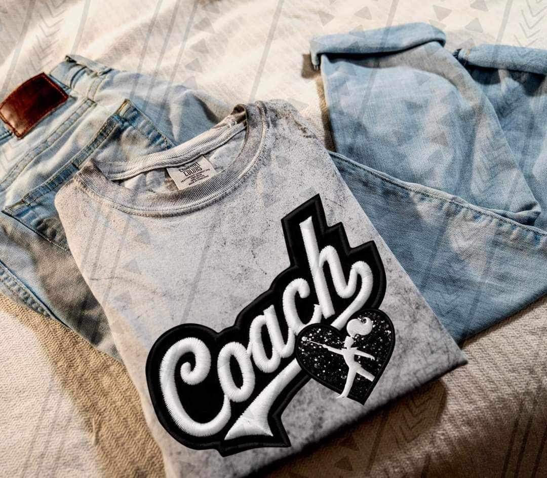 Coach marching heart 23146 DTF transfer