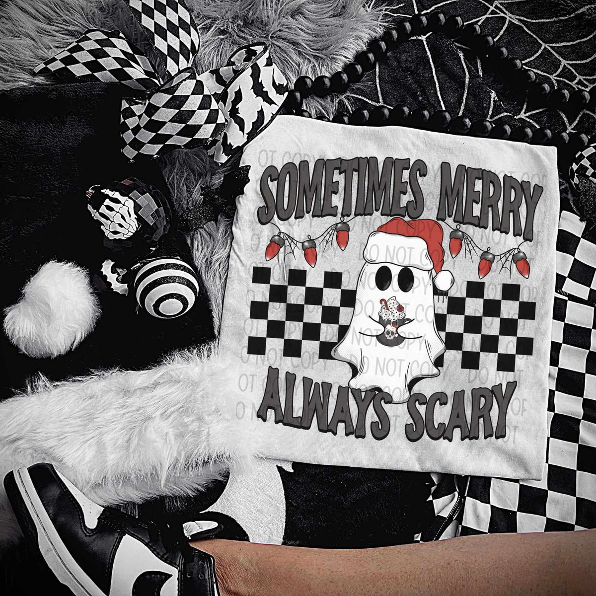 Sometimes merry always scary (SWD) 44977 DTF transfer