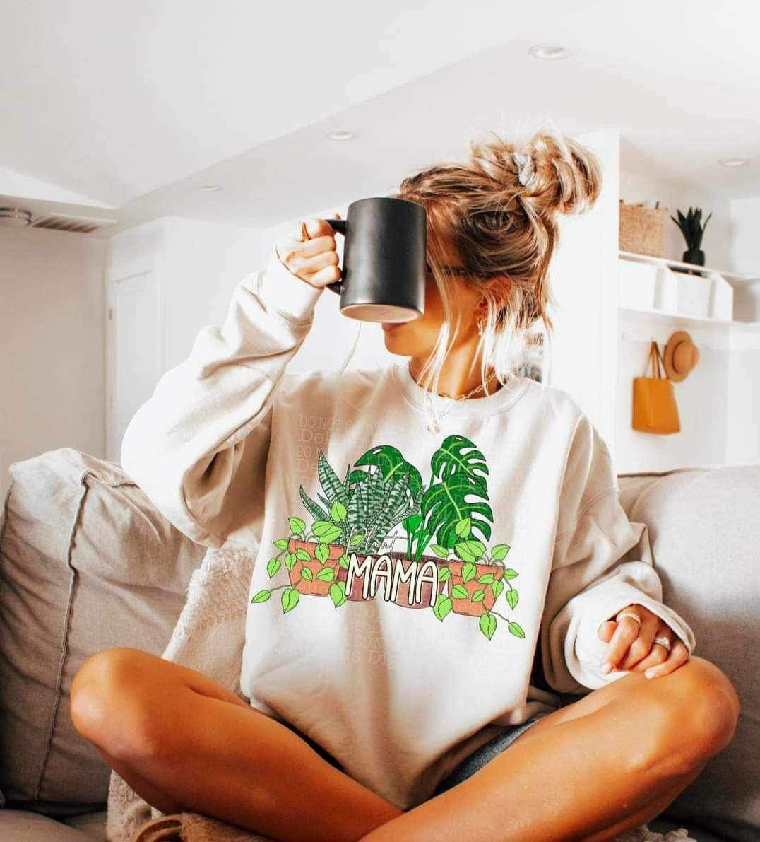 Mama plants (DDD) 23193 DTF transfer
