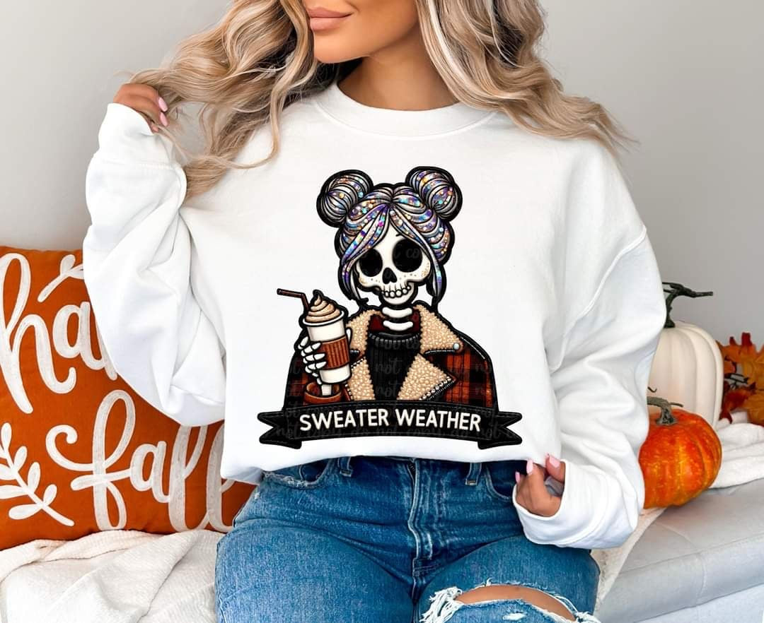 Sweater weather (C’s) 44981 DTF transfer