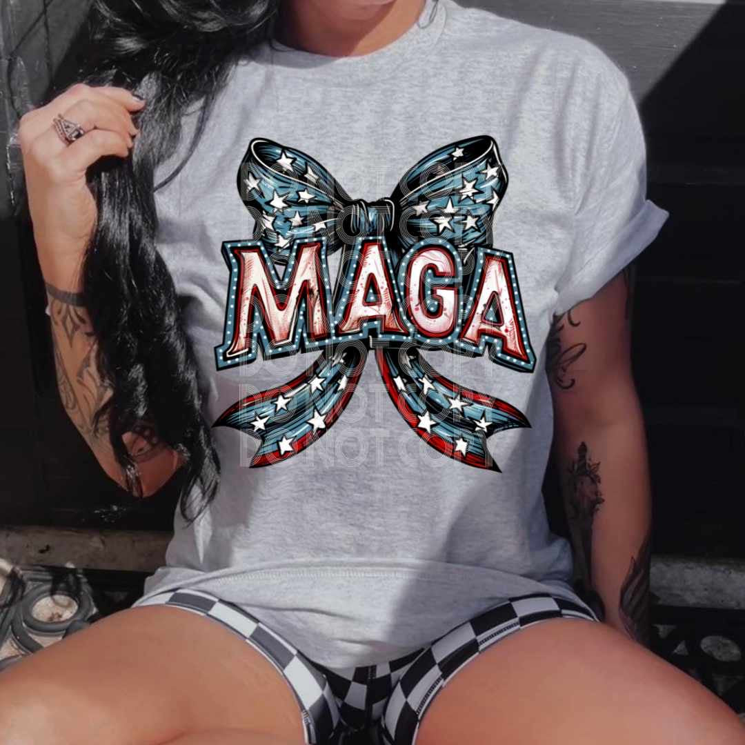 Maga bow (renewed) 32378 DTF transfer
