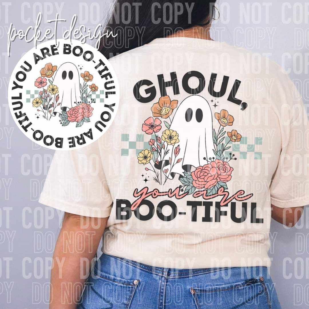 You are boo-tiful BACK (SBB) 44995 DTF transfer