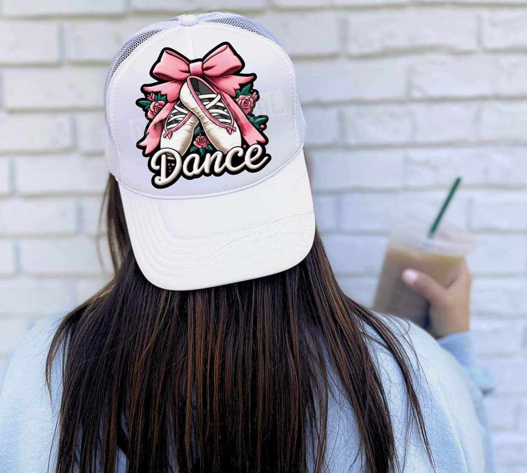 Dance shoes and bow (LYTTLE) 32412 DTF transfer