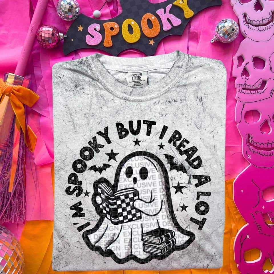 I’m spooky but I read a lot 50201 DTF transfer