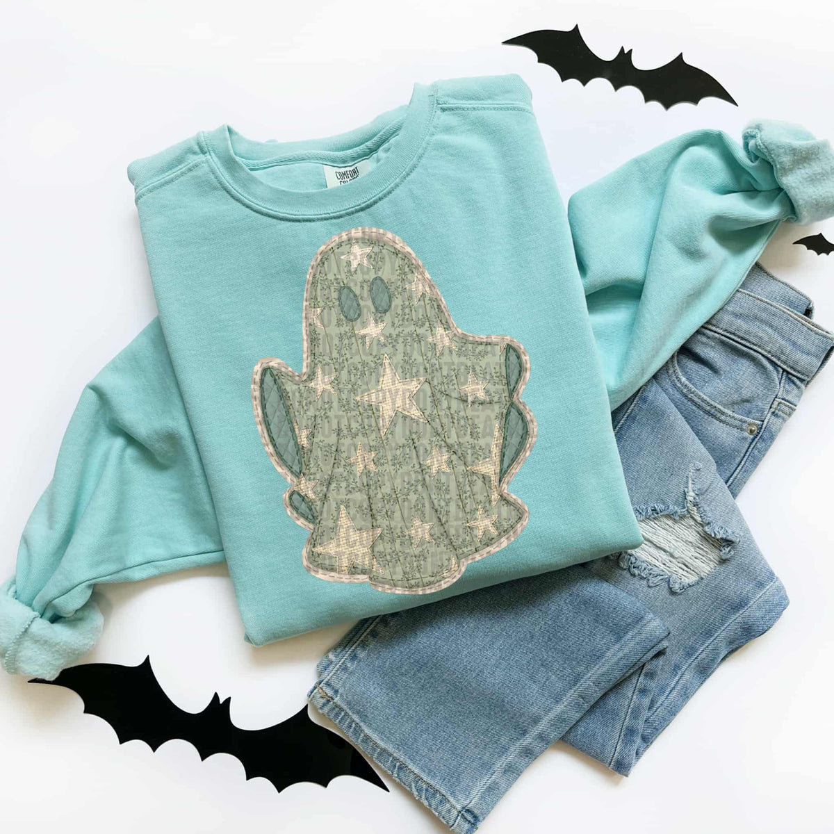 Star Greenery Ghost SDD DTF transfer