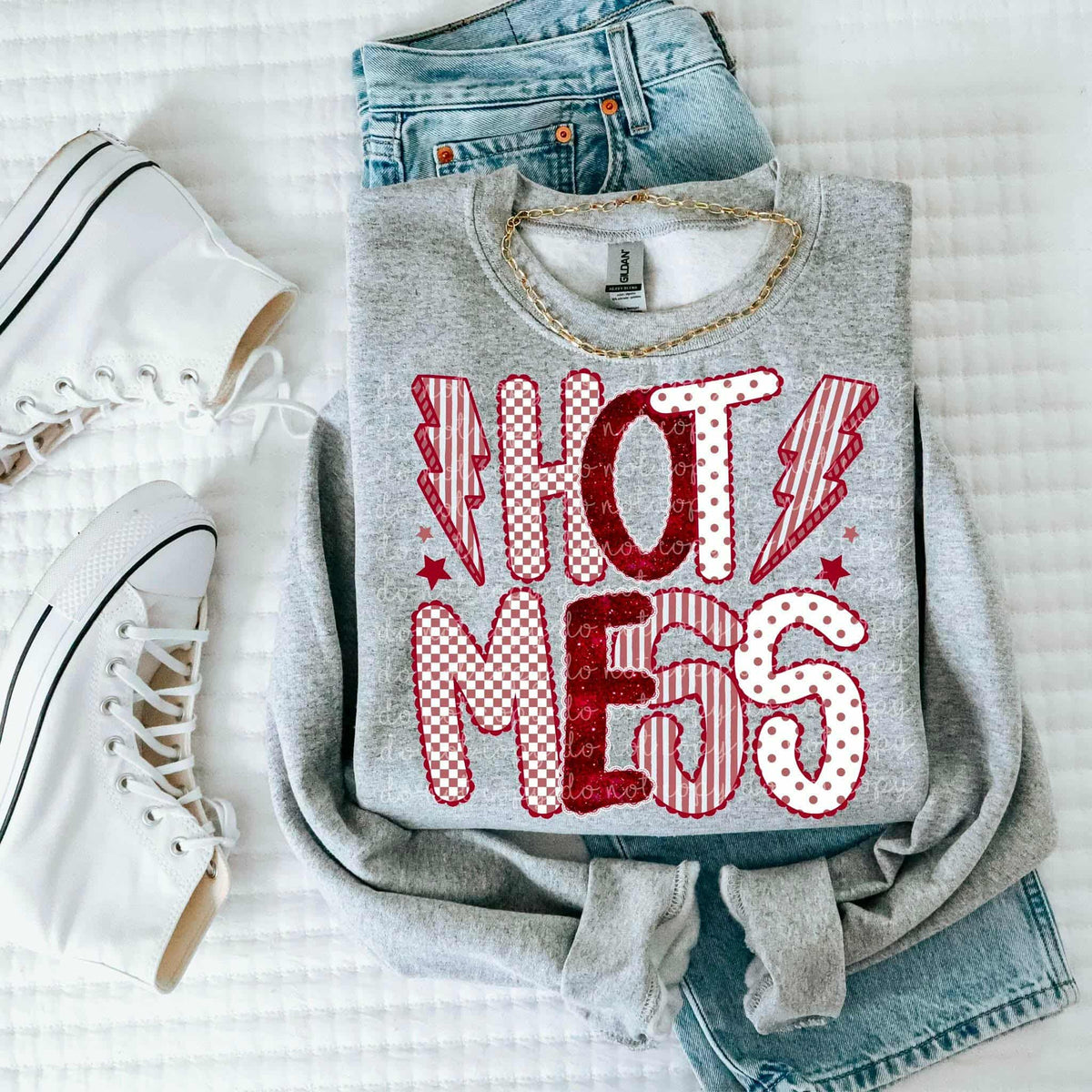 Hot Mess MMD DTF transfer