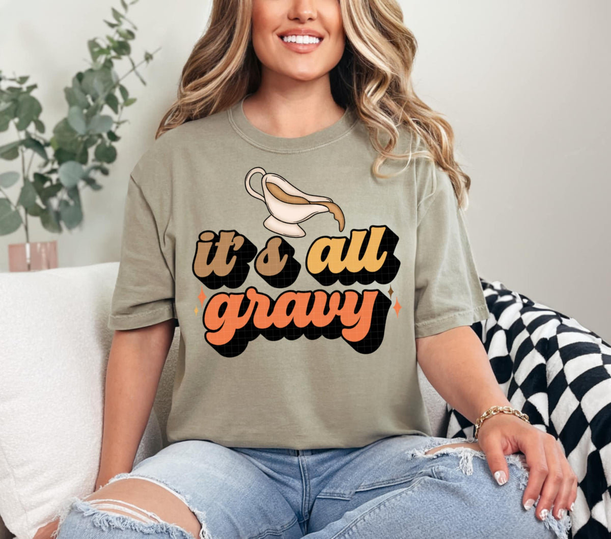 It’s all Gravy (linda) DTF transfer