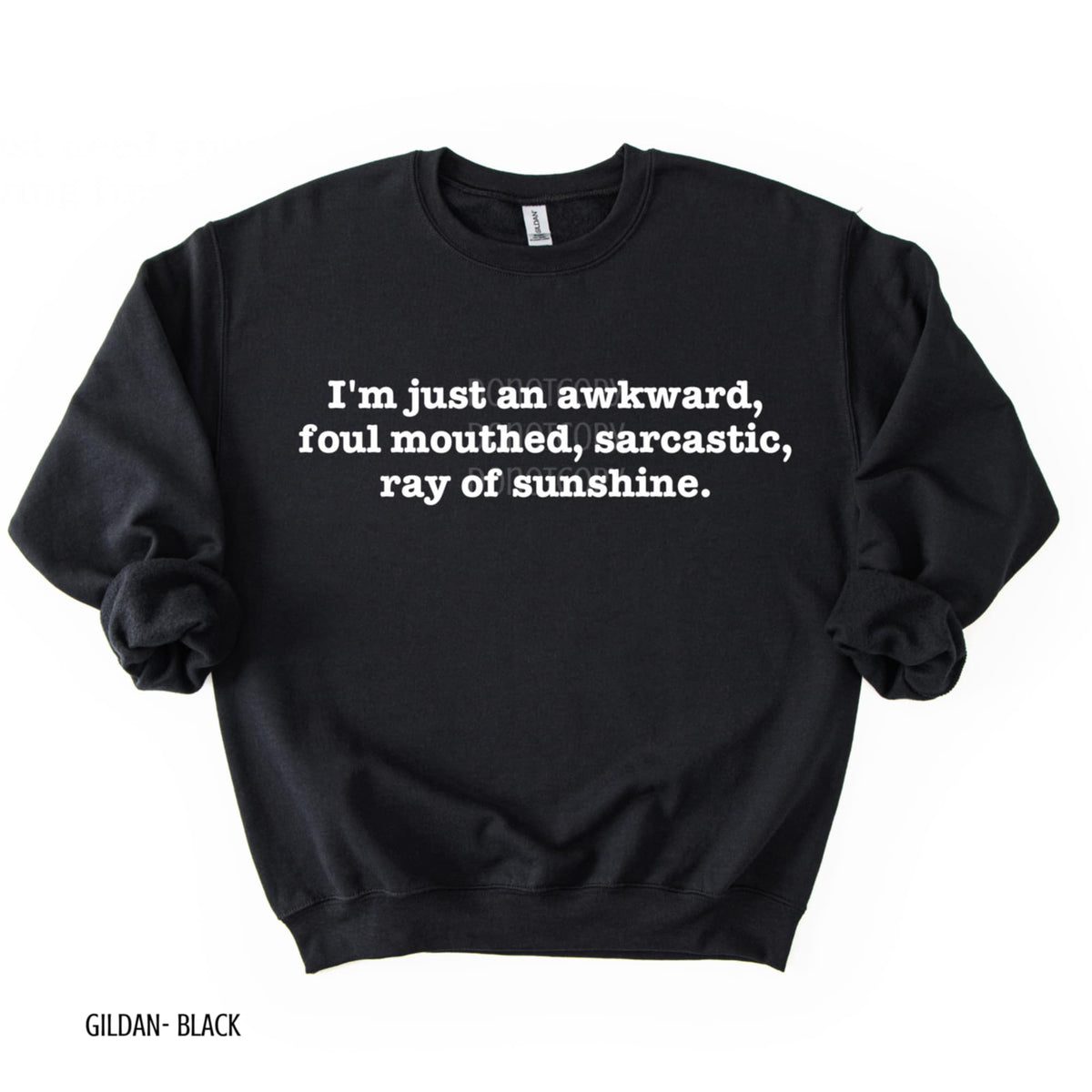 Awkward foul mouthed sarcastic (CSG) DTF transfer