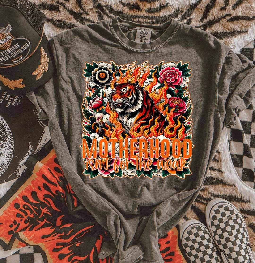 Motherhood isn’t for the weak (LYTTLE) 23315 DTF transfer