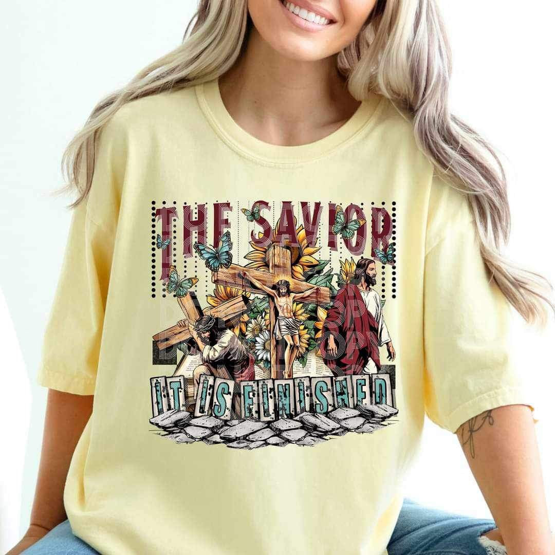 The savior it is finished (renewed) 23334 DTF transfer