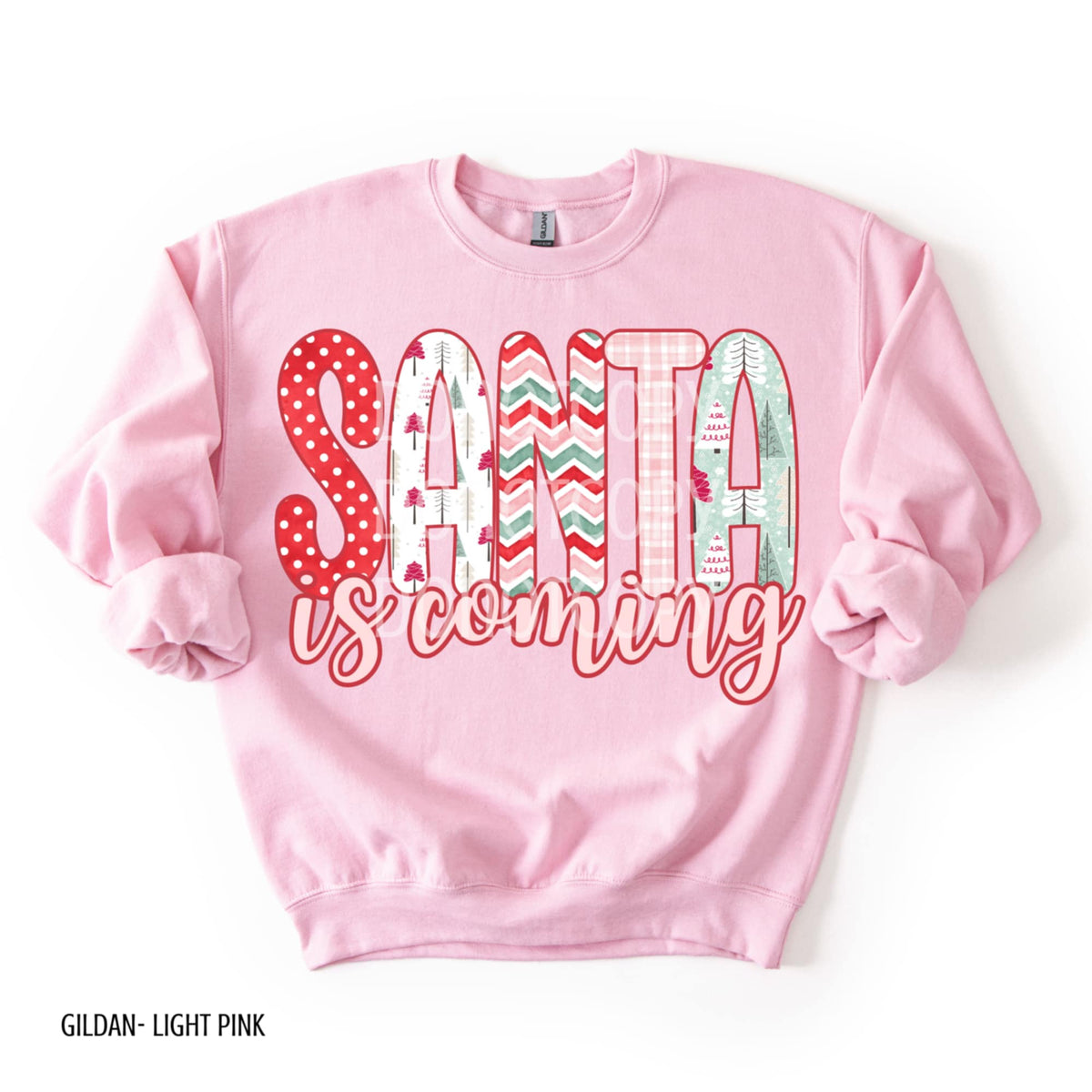 Santa is Coming CSG DTF transfer