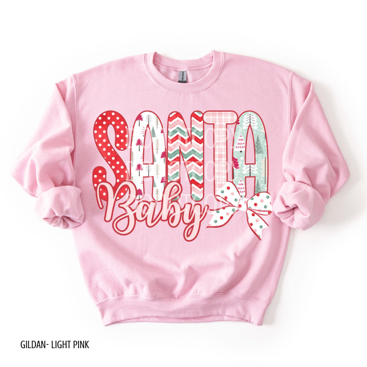 Santa Baby CSG DTF transfer